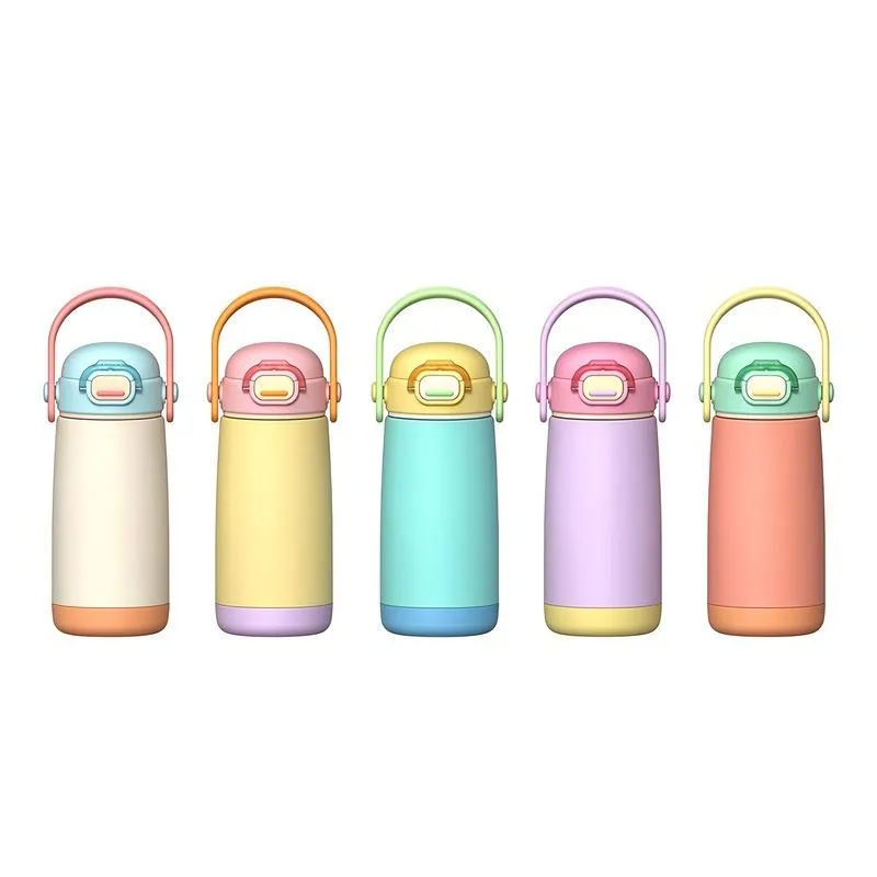 Kids Shatterproof Straw Insulated Bottle thumbnail