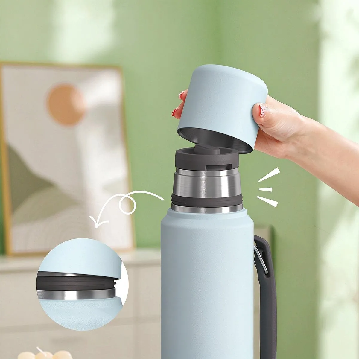 Outdoor Vacuum Travel Carafe