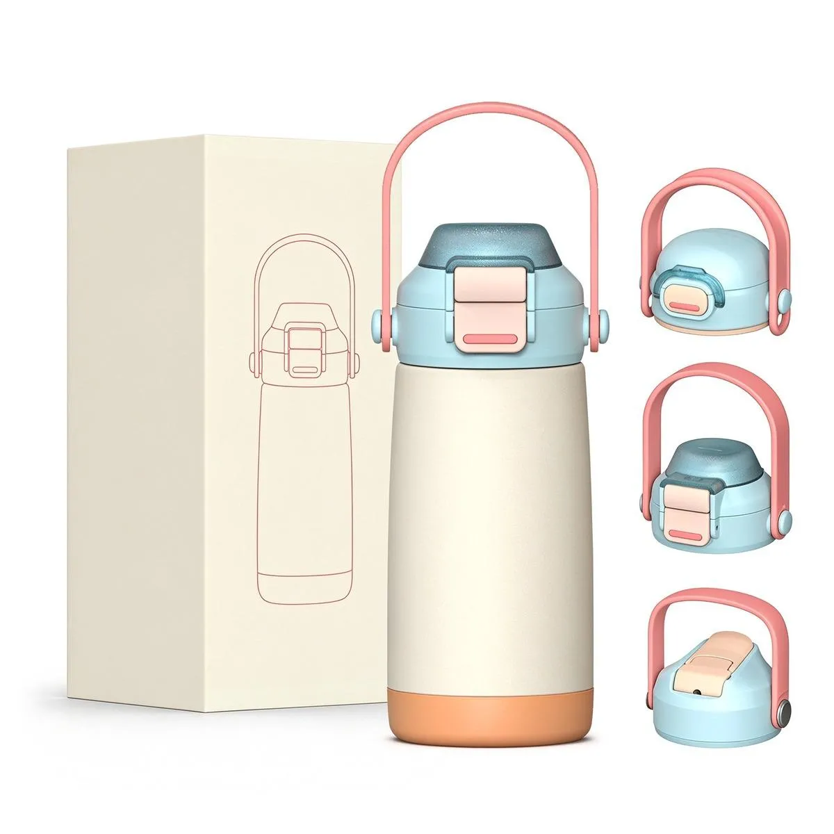 14oz Kids Shatterproof Lock Bottle