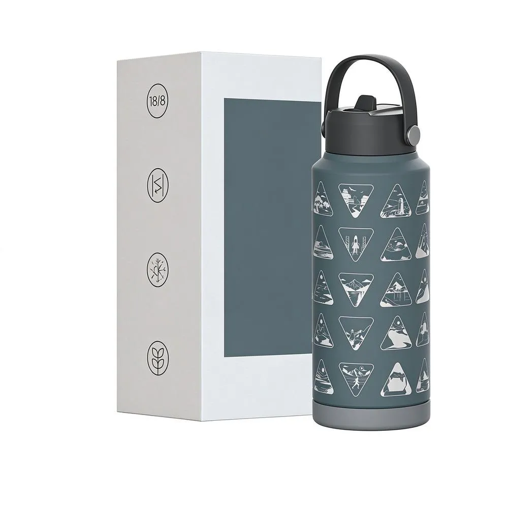 Laser Logo Sports Water Bottle
